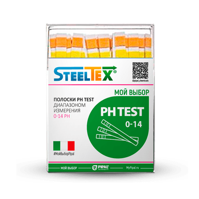Набор pH тест-полосок SteelTEX PH TEST