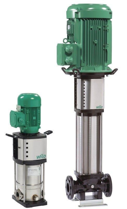 Многоступенчатый вертикальный центробежный насос Wilo Helix V 210-2/25/V/K