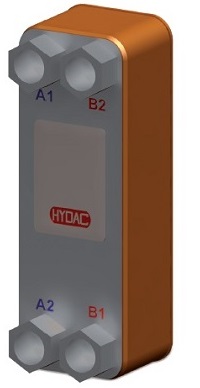Паяный теплообменник HYDAC HEX S610-100