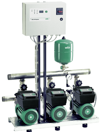 Установка повышения давления Wilo COR-2 MHIE 803/VR