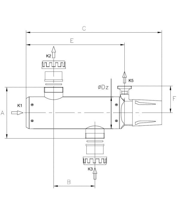 Кожухотрубный теплообменник Secespol EVO600EQ
