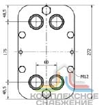 Конструкция кожухо-пластинчатого теплообменника Sondex S1